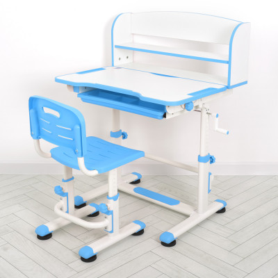 Дитяча парта зі стільцем Bambi M 4819 - Блакитний (4)