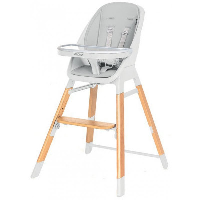 Стільчик для годування 4 в 1 Espiro Sense - 27 White Gray
