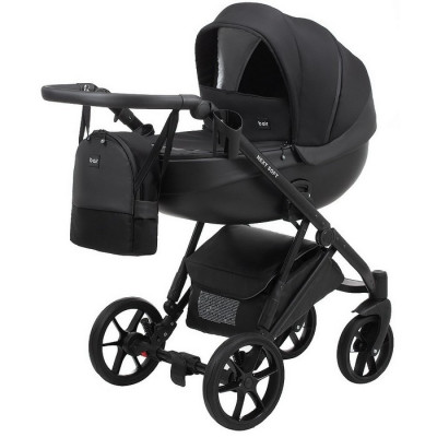 Коляска 2 в 1 Bair Next Soft - Чорний (02)
