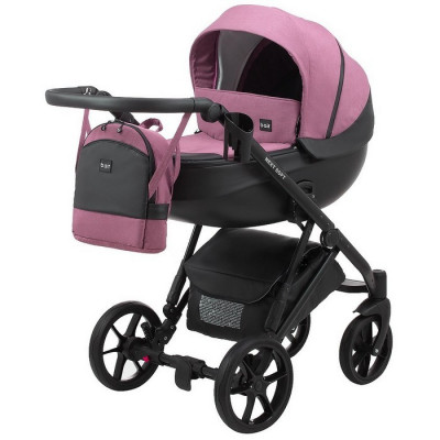 Коляска 2 в 1 Bair Next Soft - Темно-бузковий
