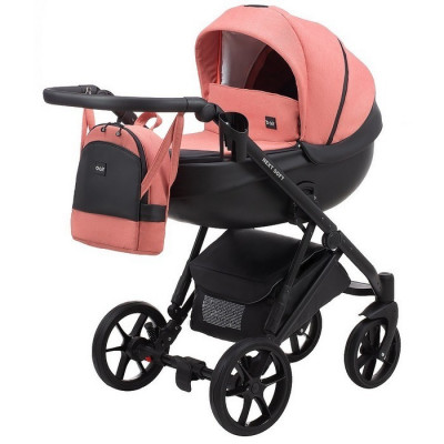 Коляска 2 в 1 Bair Next Soft - Коралловий (06)