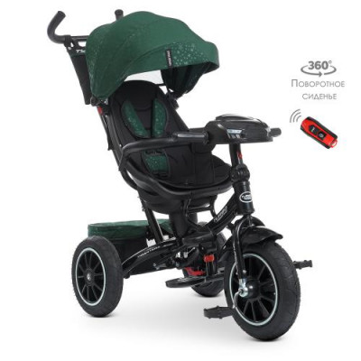 Дитячий триколісний велосипед TurboTrike М5448 HANS - Зелений (4ST)