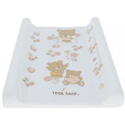 Пеленальна дошка Tega Baby - Teddy Bear MS-009 118 white pearl