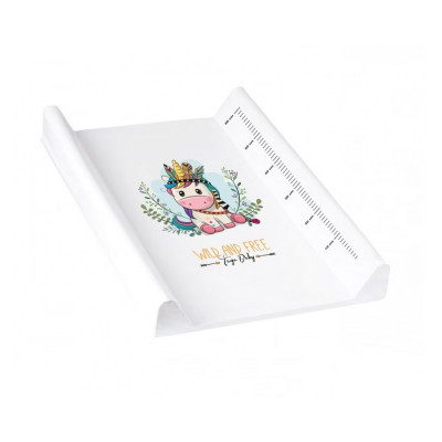 Пеленальна дошка Tega Baby - Єдиноріг White (DZ-009-103)