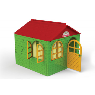 Будинок з шторками середній 02550 DOLONI - Зелений (02550/3)