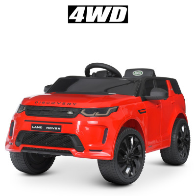 Дитячий електромобіль Land Rover Bambi M 4846 - Колір: червоний