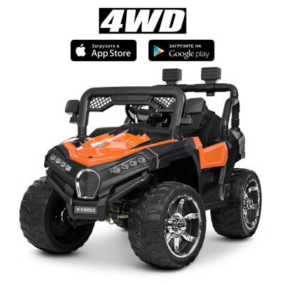 Дитячий електричний джип з пультом керування Bambi M 4198 - EBLR-7