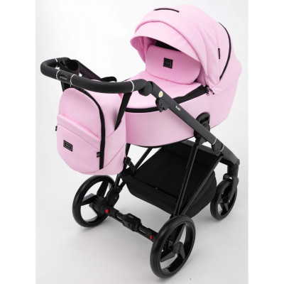 Дитяча коляска 2 в 1 Adamex Blanc - Eco SA-16 рожевий