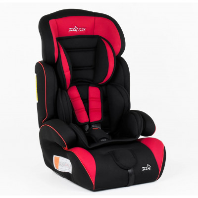 Дитяче автокрісло JOY  універсальне, група 1/2/3, вага дитини від 9-36 кг, з бустером - Червоний