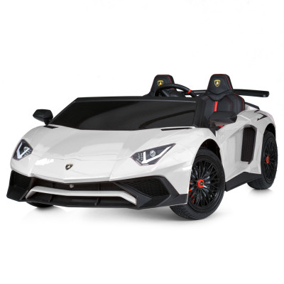 Дитячий електромобіль Lamborghini Bambi M 5738 - Білий (AL-1)