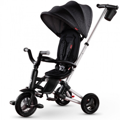 Триколісний велосипед Qplay Nova+ Rubber - Black