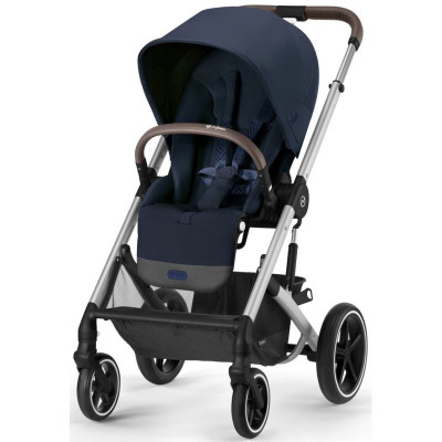 Прогулянкова коляска Cybex Balios S Lux - Silver Ocean Blue