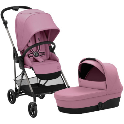 Дитяча коляска 2 в 1 Cybex Melio - Magnolia Pink