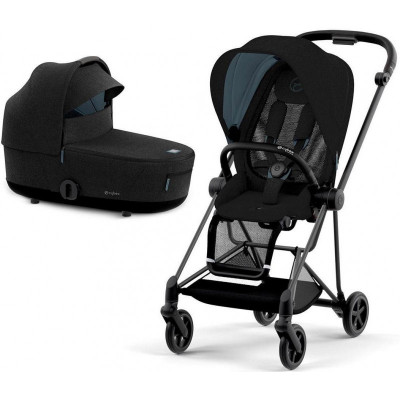 Дитяча коляска 2 в 1 Cybex Mios 4.0 шасі Matt Black - Sepia Black