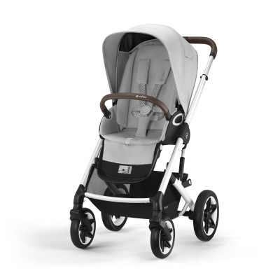 Прогулянкова коляска Cybex Talos S Lux 2023 - Lava Grey (Silver Frame)