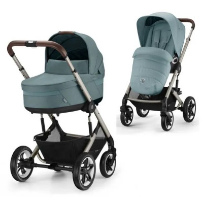 Дитяча коляска 2 в 1 Cybex Talos S Lux SLV - Sky Blue