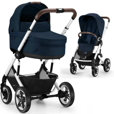 Дитяча коляска 2 в 1 Cybex Talos S Lux SLV - Ocean Blue