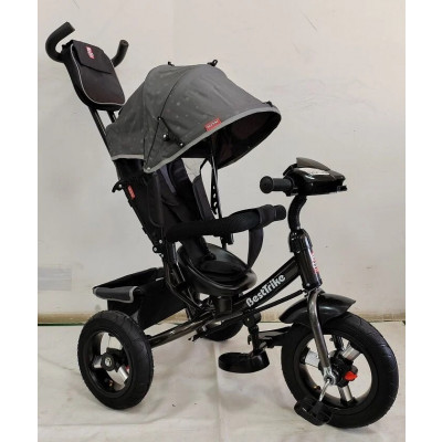 Велосипед 3-х кол. 3390  Best Trike НАДУВНІ КОЛЕСА, ФАРА USB, Bluetooth, пульт - 38-104