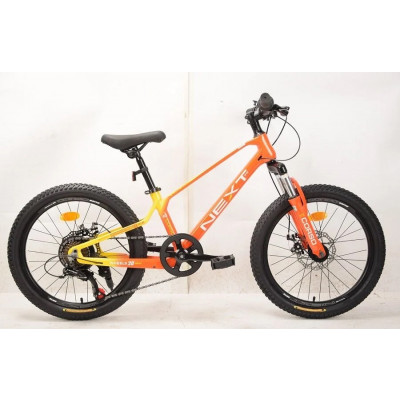 Дитячий спортивний велосипед 20" дюймів Corso Next магнієва рама, Shimano Revoshift 7 швидкостей, зібраний на 75% - NX-20315