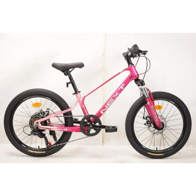 Дитячий спортивний велосипед 20" дюймів Corso Next магнієва рама, Shimano Revoshift 7 швидкостей, зібраний на 75% - NX-20203