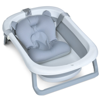Складна ванночка з вкладишем та електронним термометром EL Camino ME 1151 PLUS - Gray