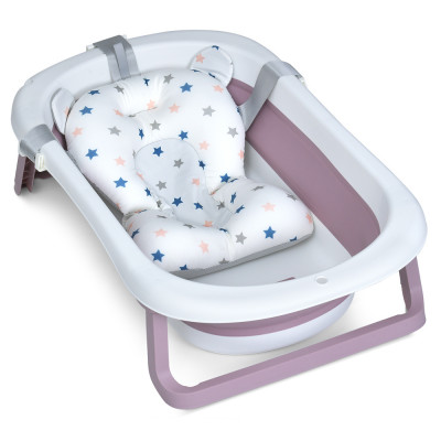 Складна ванночка з вкладишем та електронним термометром EL Camino ME 1151 PLUS - Lilac