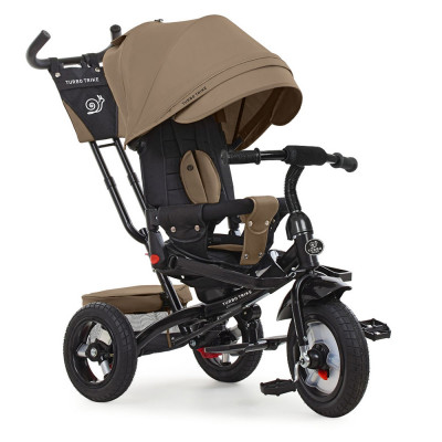 Дитячий трьохколісний велосипед TurboTrike MT 1005 - Коричневий