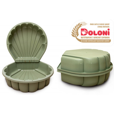 Пісочниця - басейн Мушля 01236/02eco DOLONI - Бірюзова