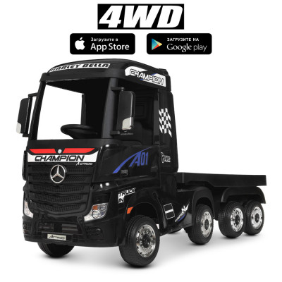 Дитячий електромобіль-вантажівка з причепом Bambi M 4208 - EBLR-2 (2)