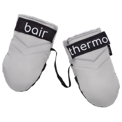 Зимові рукавиці на коляску Bair Thermo Mittens - owl grey