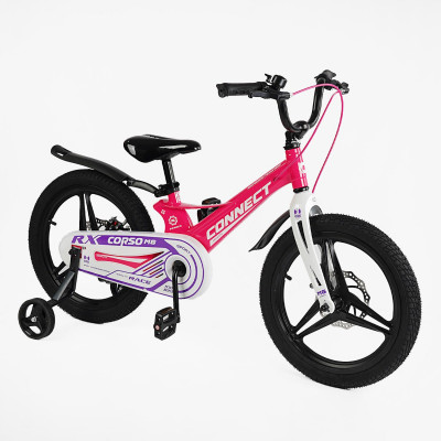 Велосипед 18" дюймів 2-х колісний Corso «REVOLT» MG-18655, МАГНІЄВА РАМА, ЛИТІ ДИСКИ, ДИСКОВІ ГАЛЬМА, зібраний на 75% - MG-18359