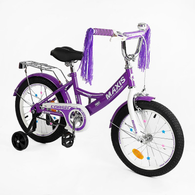 Велосипед 16" дюймів 2-х колісний "CORSO" MAXIS  ЗІБРАНИЙ НА 75%, в коробці - CL-16044