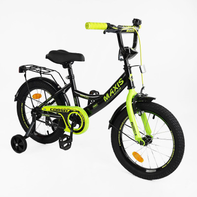 Велосипед 16" дюймів 2-х колісний "CORSO" MAXIS  ЗІБРАНИЙ НА 75%, в коробці - CL-16338