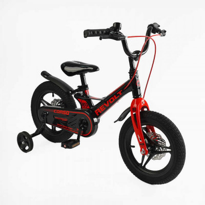 Дитячий велосипед 14" Corso CONNECT MG-14155 МАГНІЄВА РАМА, ЛИТІ ДИСКИ, ДИСКОВІ ГАЛЬМА, зібраний на 75% - MG-14216