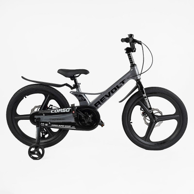 Велосипед 20" дюймів 2-х колісний Corso «REVOLT» MG-20884 МАГНІЄВА РАМА, ЛИТІ ДИСКИ, ДИСКОВІ ГАЛЬМА, зібран на 75% - MG-20922
