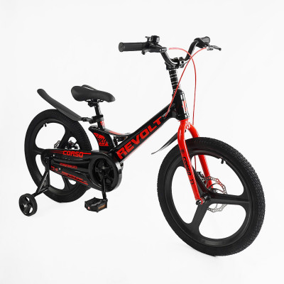 Велосипед 20" дюймів 2-х колісний Corso «REVOLT» MG-20884 МАГНІЄВА РАМА, ЛИТІ ДИСКИ, ДИСКОВІ ГАЛЬМА, зібран на 75% - MG-20507