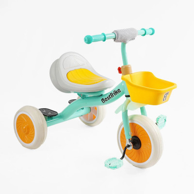 Дитячий трьохколісний велосипед Best Trike BS-45602 світло, кошик, укр. озвучка - BS-49151