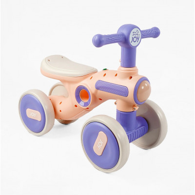 Велобіг 4-х колісний JOY  колеса 6’’ PU, рама пластикова, УКРАЇНСЬКЕ ОЗВУЧУВАННЯ та підсвічування - TL-66-300