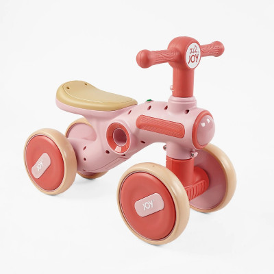 Велобіг 4-х колісний JOY  колеса 6’’ PU, рама пластикова, УКРАЇНСЬКЕ ОЗВУЧУВАННЯ та підсвічування - TL-89-367