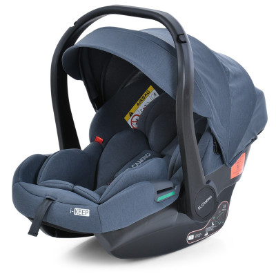 Дитяче автокрісло EL Camino ME 1186 i-KEEP - Melange Midnight Gray