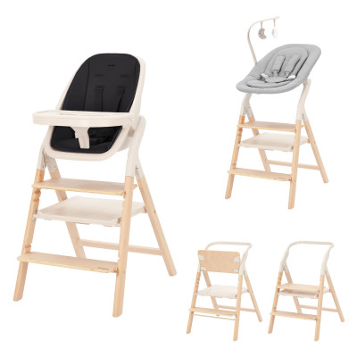 Стільчик для годування Carrello Ergo CRL-16701 - Obsidian Black