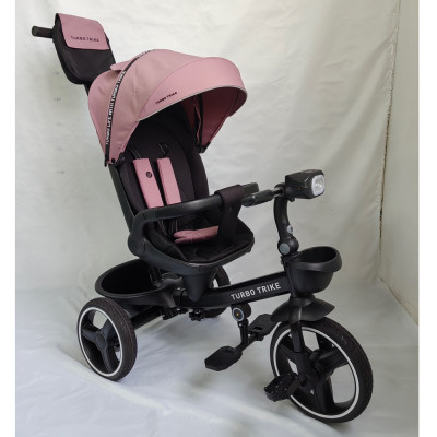 Трьохколісний велосипед TurboTrike MT 1002 - Mauve Pink