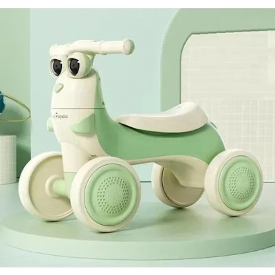 Біговел 4-х колісний Joy  укр музика, підсвітка) - Салатовий