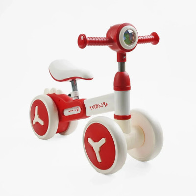 Біговел 4-х колісний Joy J-19932 (колеса PU, укр музика, підсвітка) - Червоний