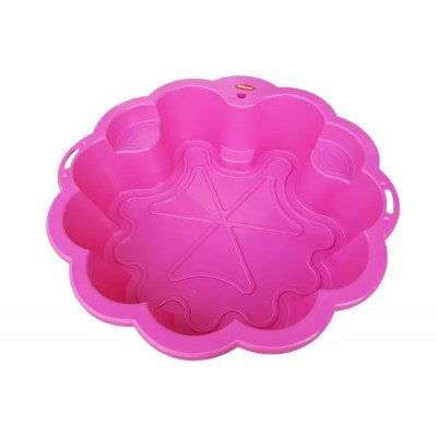 Пісочниця - басейн DOLONI Квітка 01234 - Рожевий 01234/04