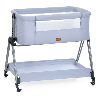 Дитяче приставне ліжечко EL Camino ME 1179 HARMONY - Gray