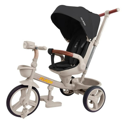 Трьохколісний велосипед Tilly Flash T-3812 - Dark Grey