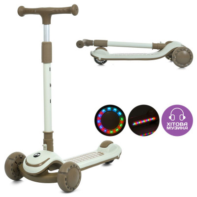 Дитячий самокат Profi JR3-128 - JR3-128-BRN