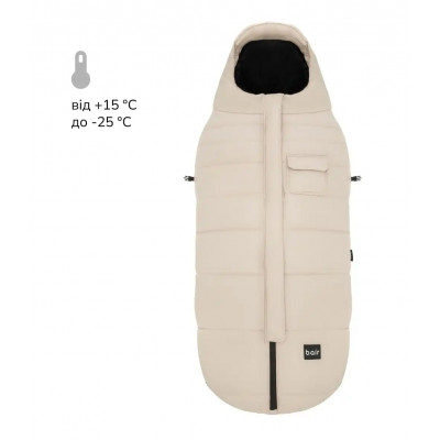 Конверт Bair Nordie в коляску та санки - Desert beige
