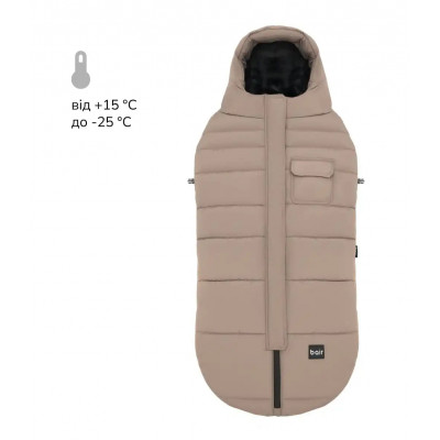Конверт Bair Nordie в коляску та санки - Iced cappuccino